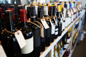 Wine Inventory: Bottles on Retail Shelf